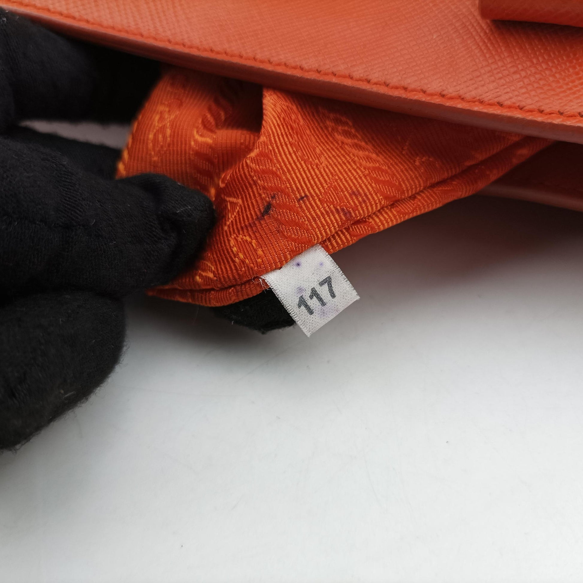 Galleria Orange SAFFIANO Leather BN1844 117ガレリア オレンジ サフィアーノレザー BN1844 117