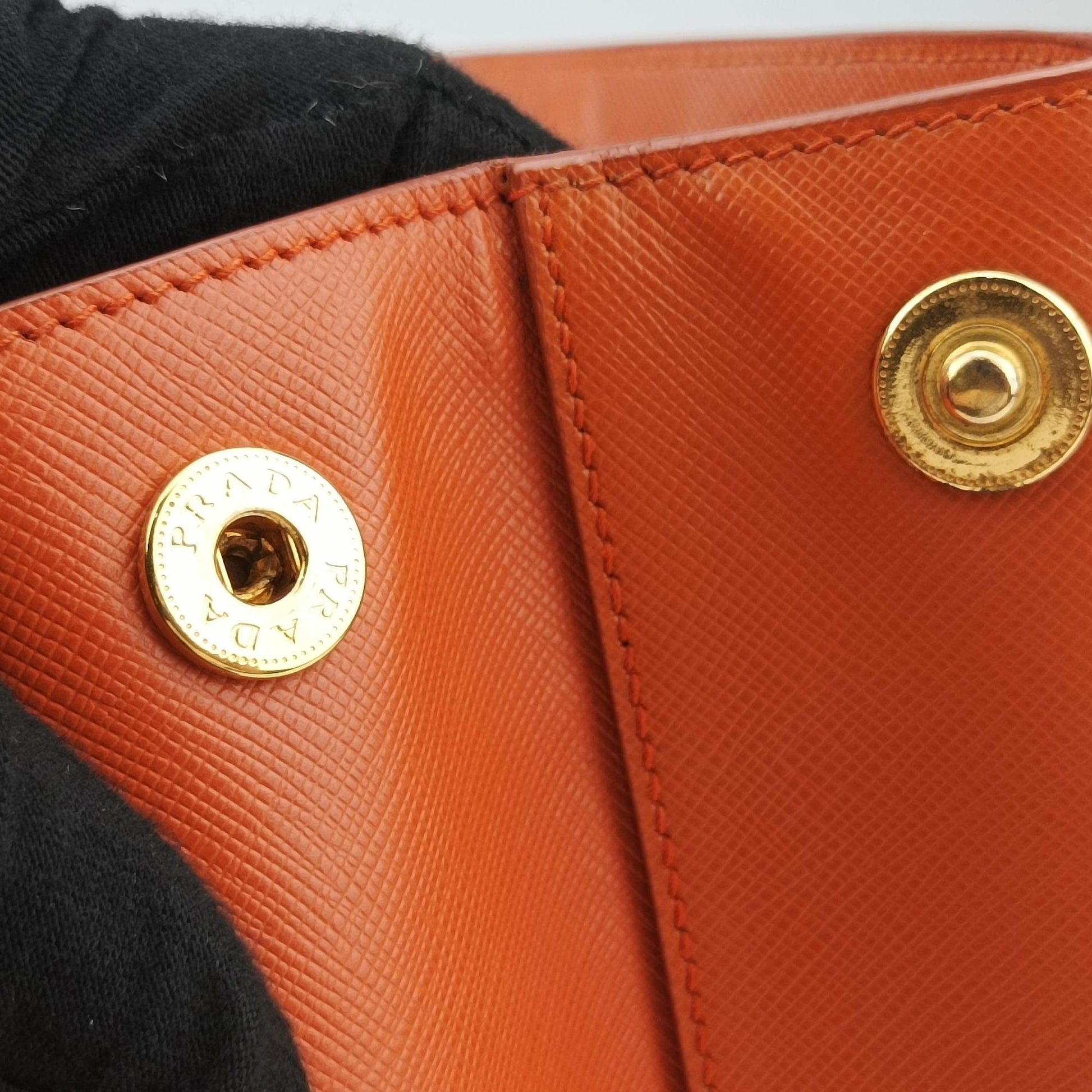 Galleria Orange SAFFIANO Leather BN1844 117ガレリア オレンジ サフィアーノレザー BN1844 117