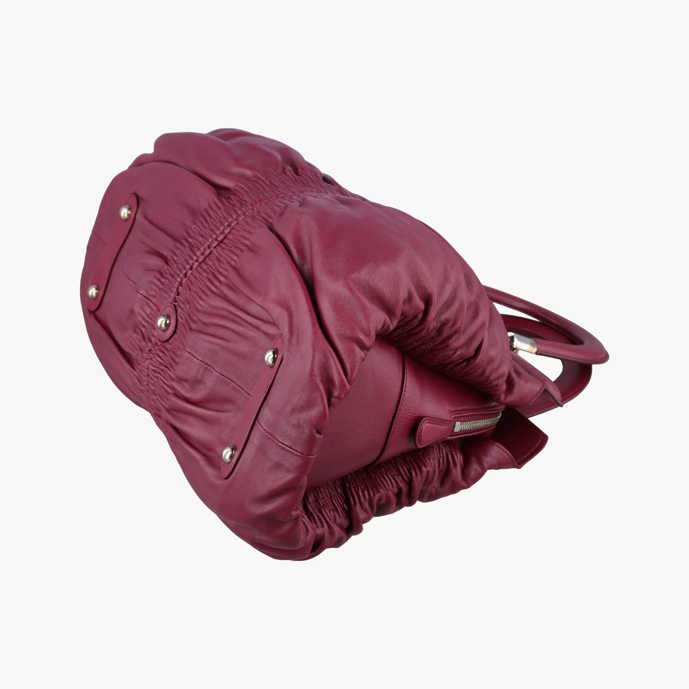 Karenina Burgundy lambskin 05-MA-0048カレーニナ ワインレッド ラムスキン 05-MA-0048