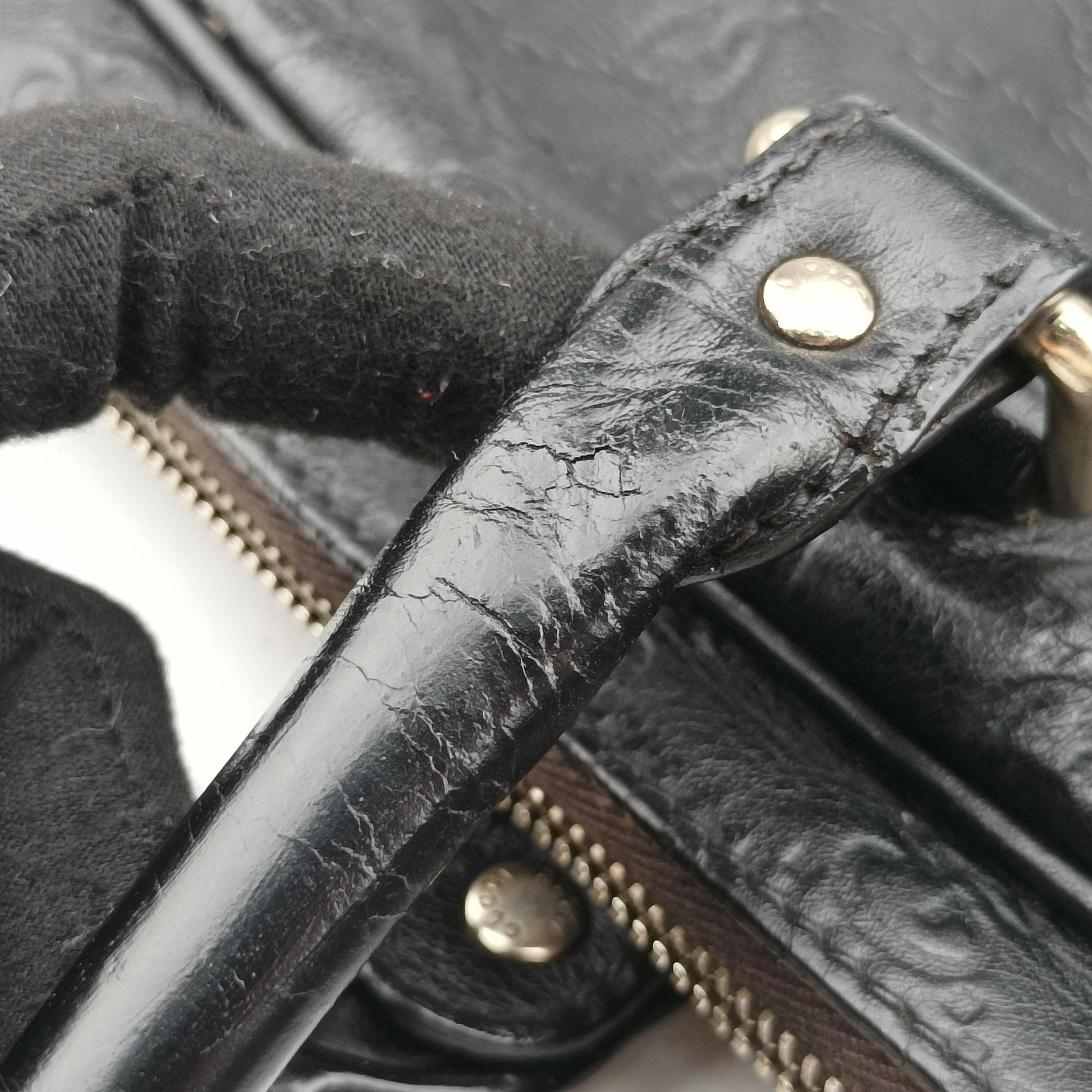 Guccissima briefcase Black Leather 208463 H012916299グッチシマ ブリーフケース ブラック レザー 208463 H012916299