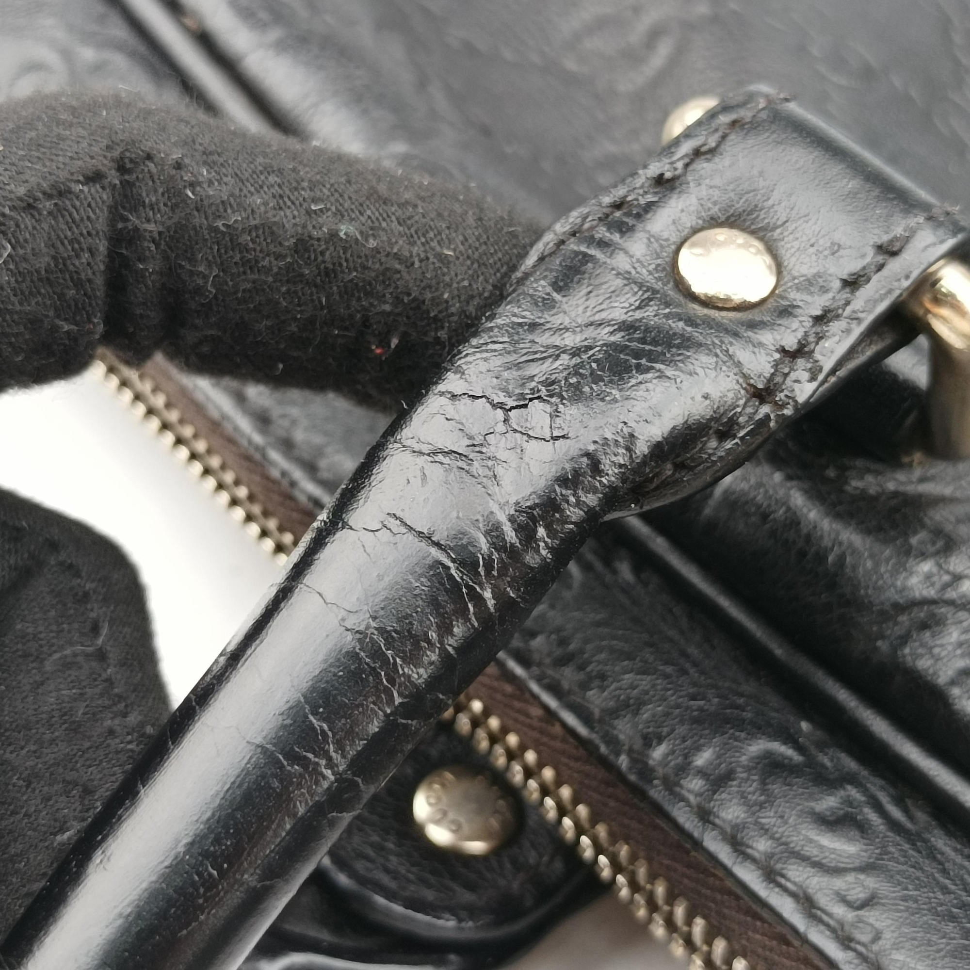 Guccissima briefcase Black Leather 208463 H012916299グッチシマ ブリーフケース ブラック レザー 208463 H012916299