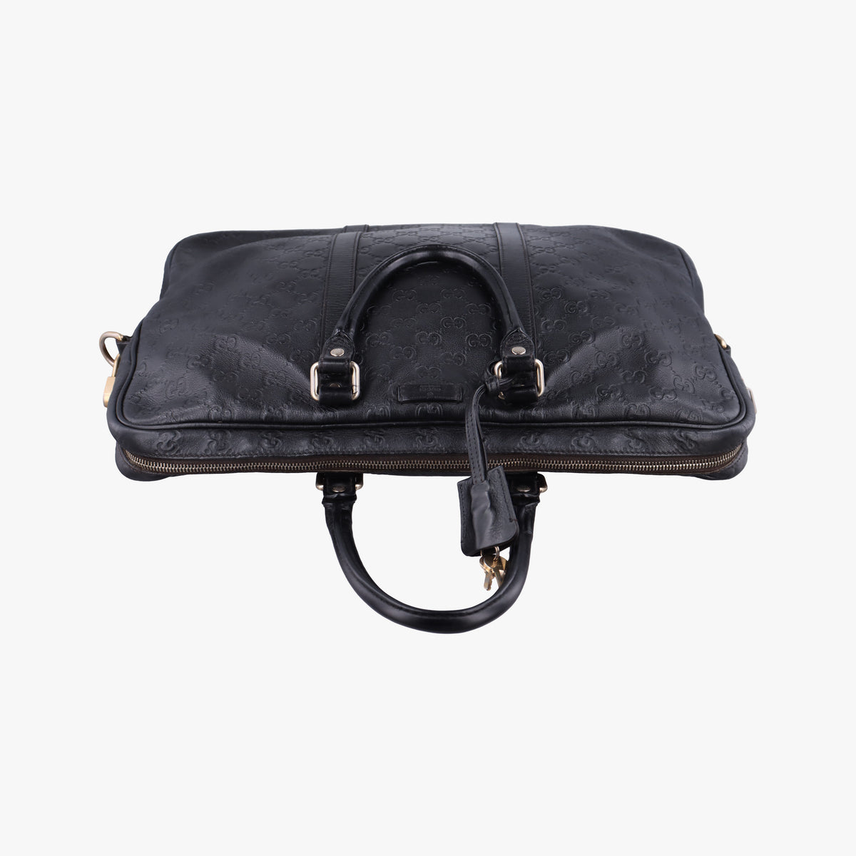 Guccissima briefcase Black Leather 208463 H012916299グッチシマ ブリーフケース ブラック レザー 208463 H012916299