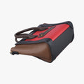 luggage nano shopper Red×Black×Brown leather F-CU-2185ラゲージナノショッパー レッド×ブラック×ブラウン レザー F-CU-2185
