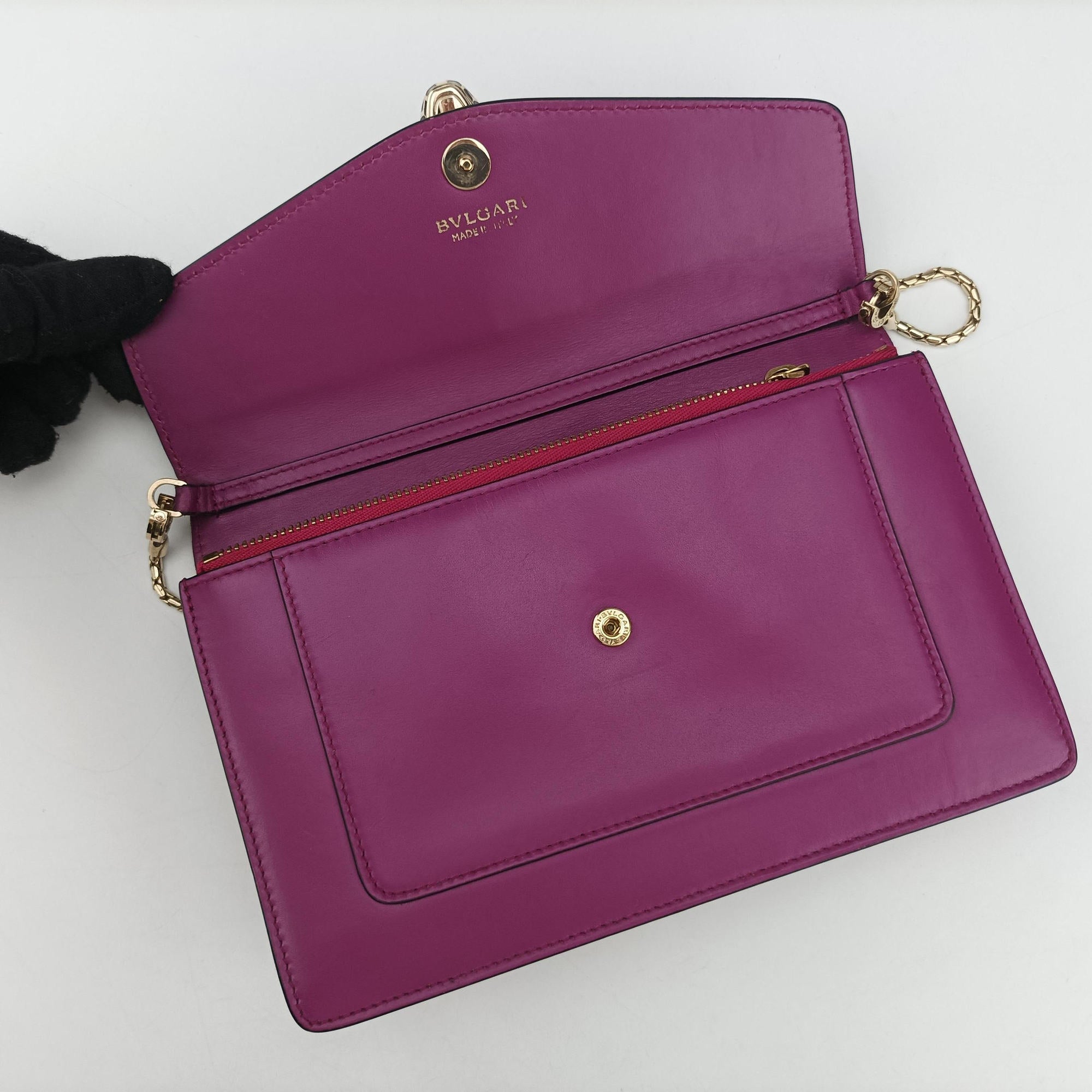 SERPENTI FOREVER Purple Leather AL.B17.282643セルペンティ フォーエバー パープル レザー AL.B17.282643