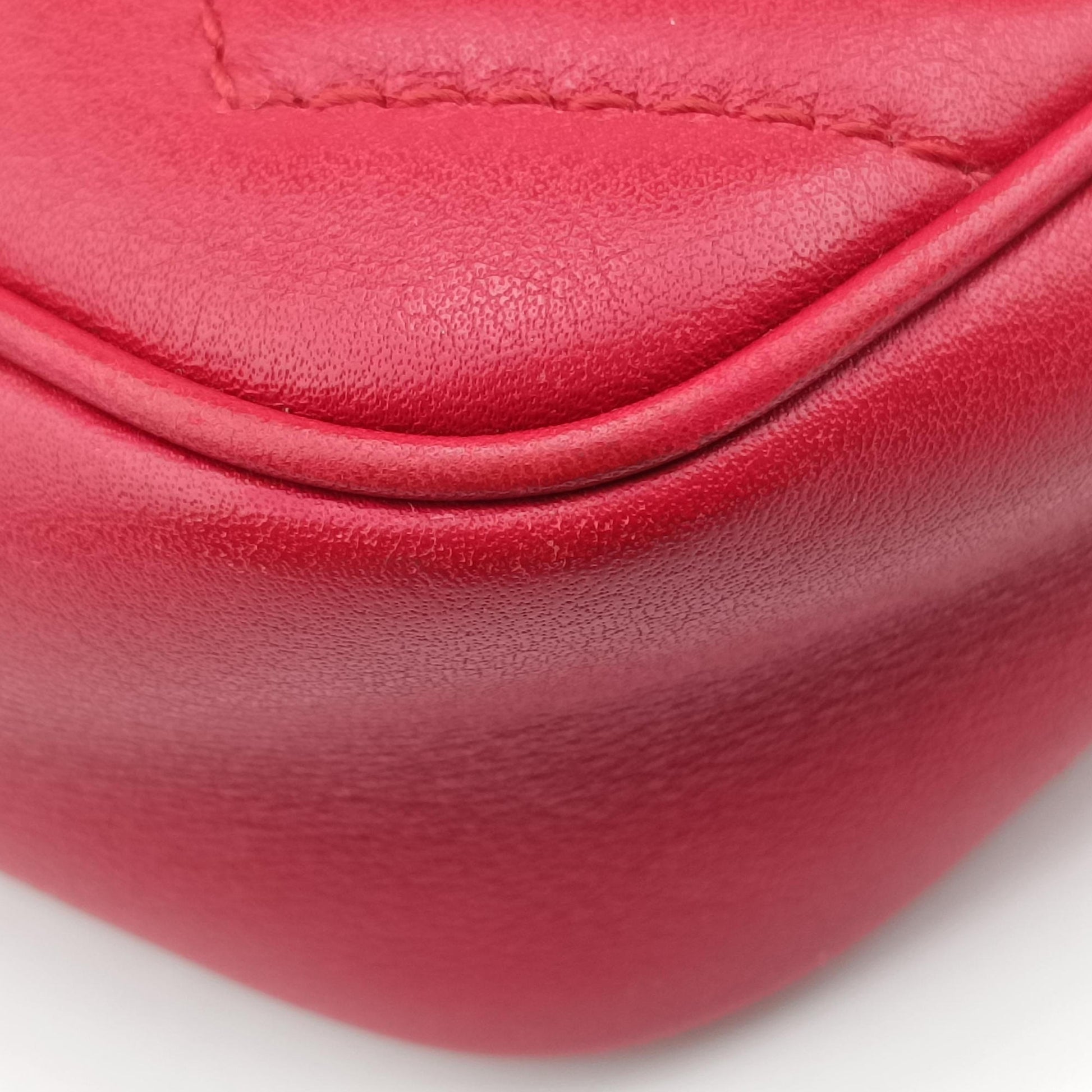 GG Marmont Red Leather 476433 GGマーモント レッド レザー 476433 