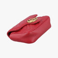GG Marmont Red Leather 476433 GGマーモント レッド レザー 476433 