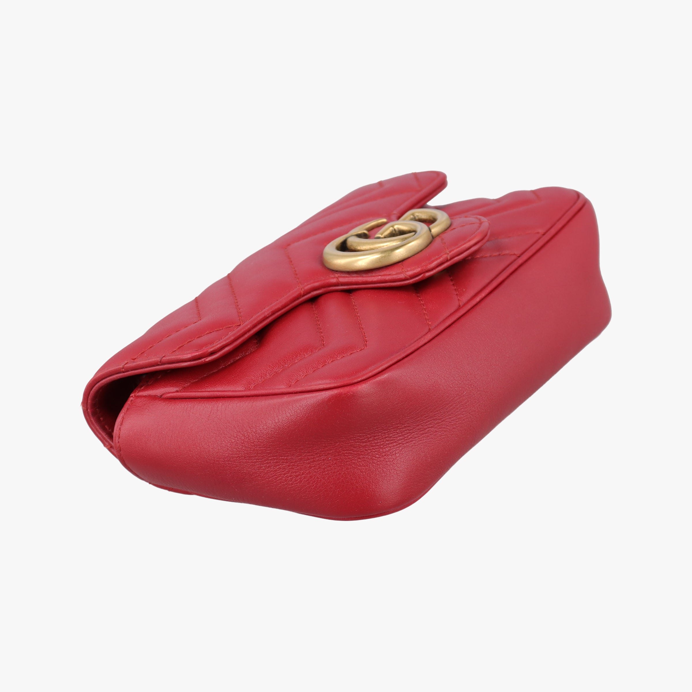 GG Marmont Red Leather 476433 GGマーモント レッド レザー 476433 