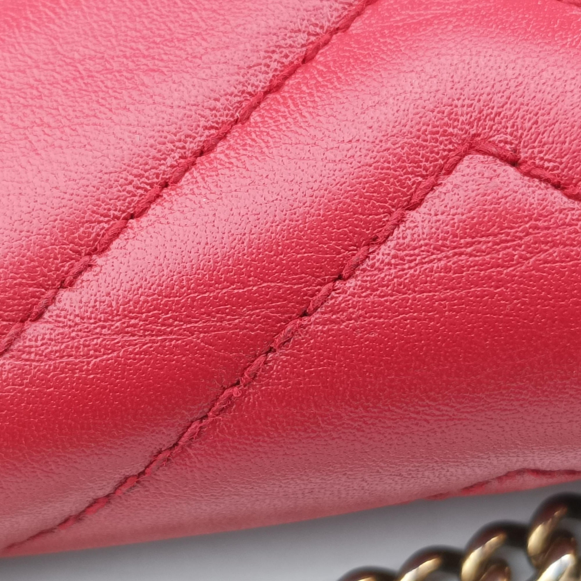 GG Marmont Red Leather 476433 GGマーモント レッド レザー 476433 