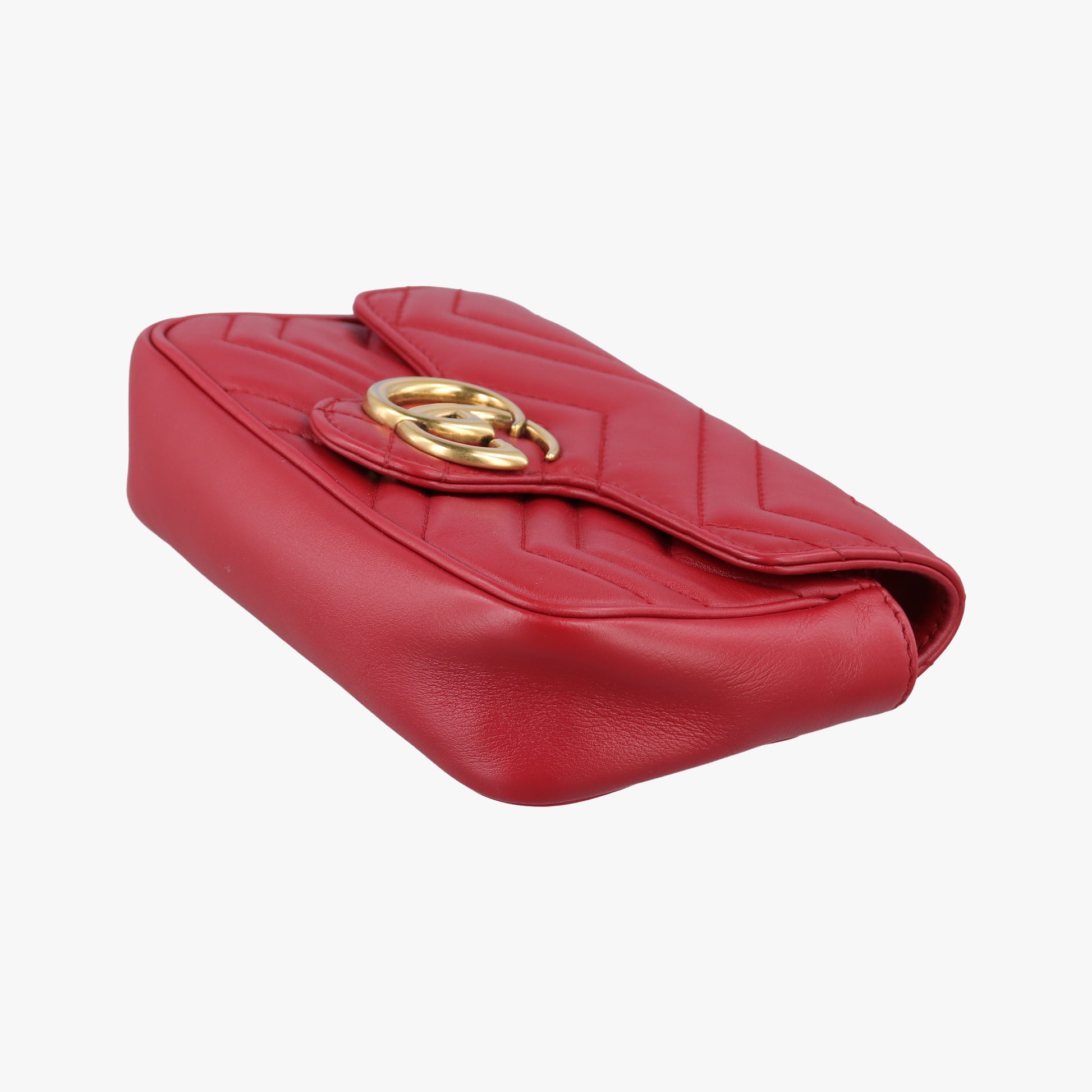 GG Marmont Red Leather 476433 GGマーモント レッド レザー 476433 