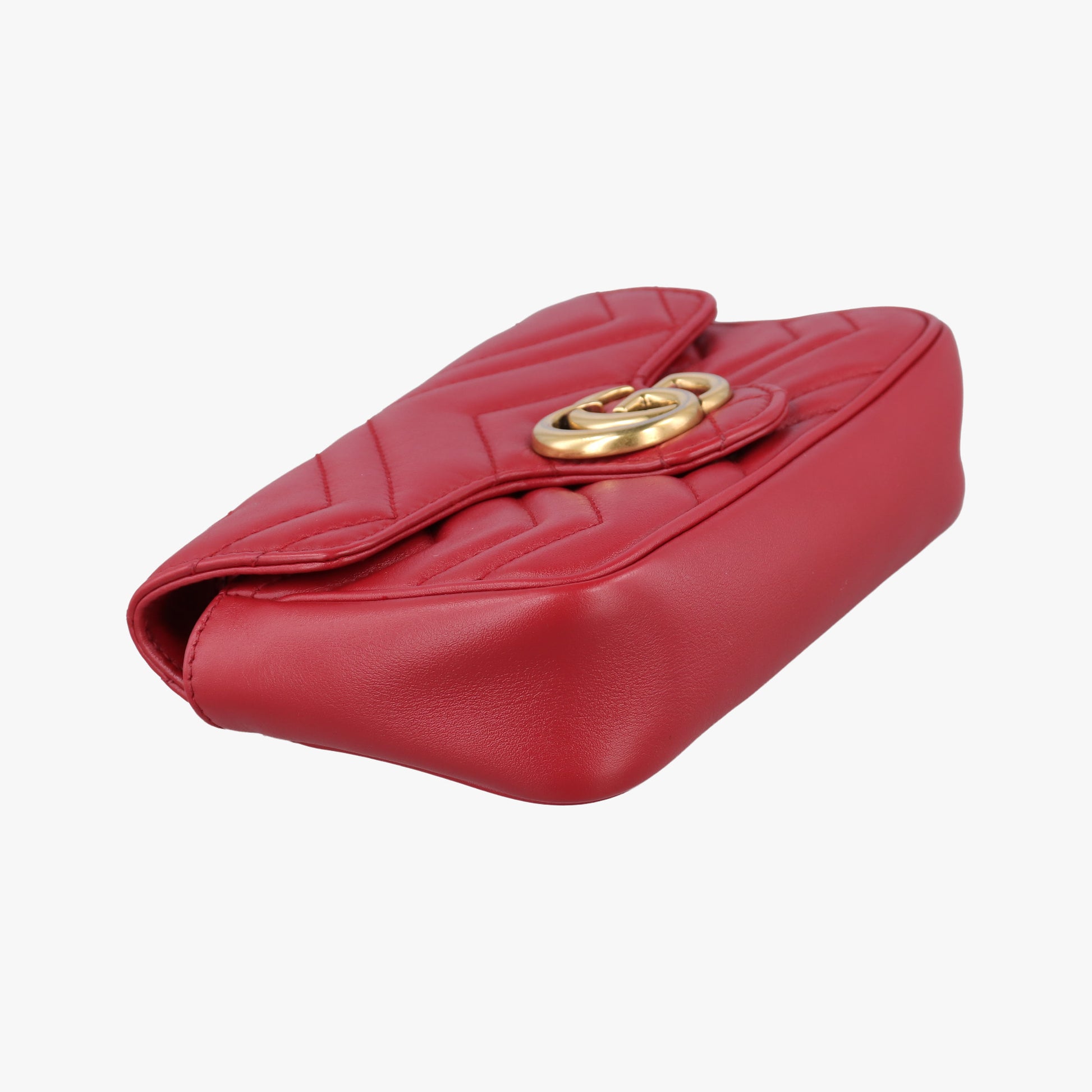 GG Marmont Red Leather 476433 GGマーモント レッド レザー 476433 