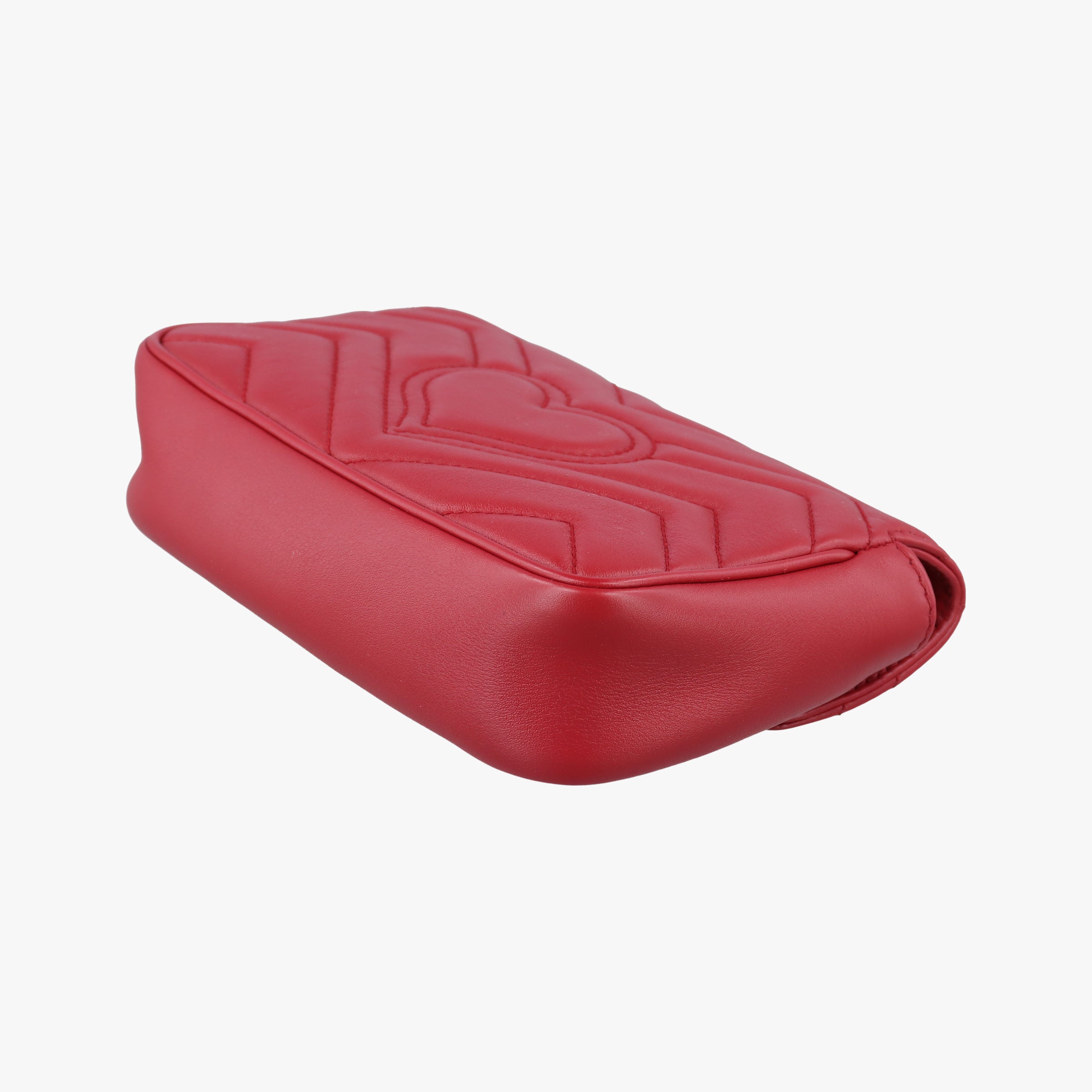 GG Marmont Red Leather 476433 GGマーモント レッド レザー 476433 