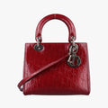 Lady Dior Red Patent MA 0091レディディオール レッド パテント MA 0091
