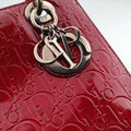 Lady Dior Red Patent MA 0091レディディオール レッド パテント MA 0091