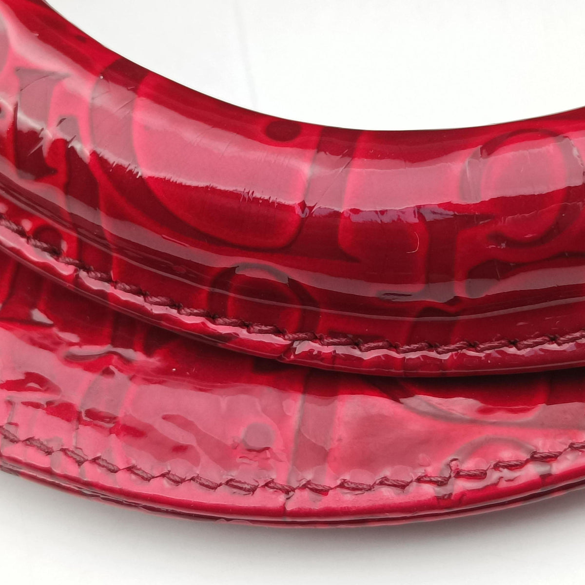 Lady Dior Red Patent MA 0091レディディオール レッド パテント MA 0091