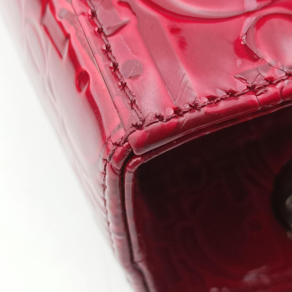 Lady Dior Red Patent MA 0091レディディオール レッド パテント MA 0091