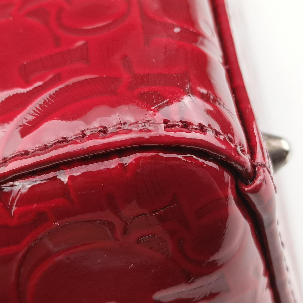Lady Dior Red Patent MA 0091レディディオール レッド パテント MA 0091
