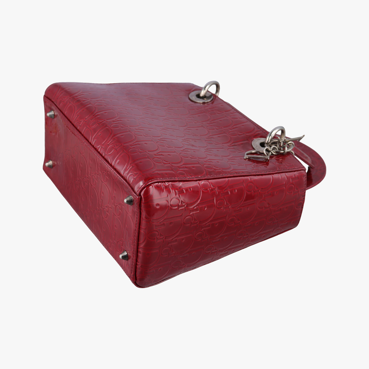 Lady Dior Red Patent MA 0091レディディオール レッド パテント MA 0091