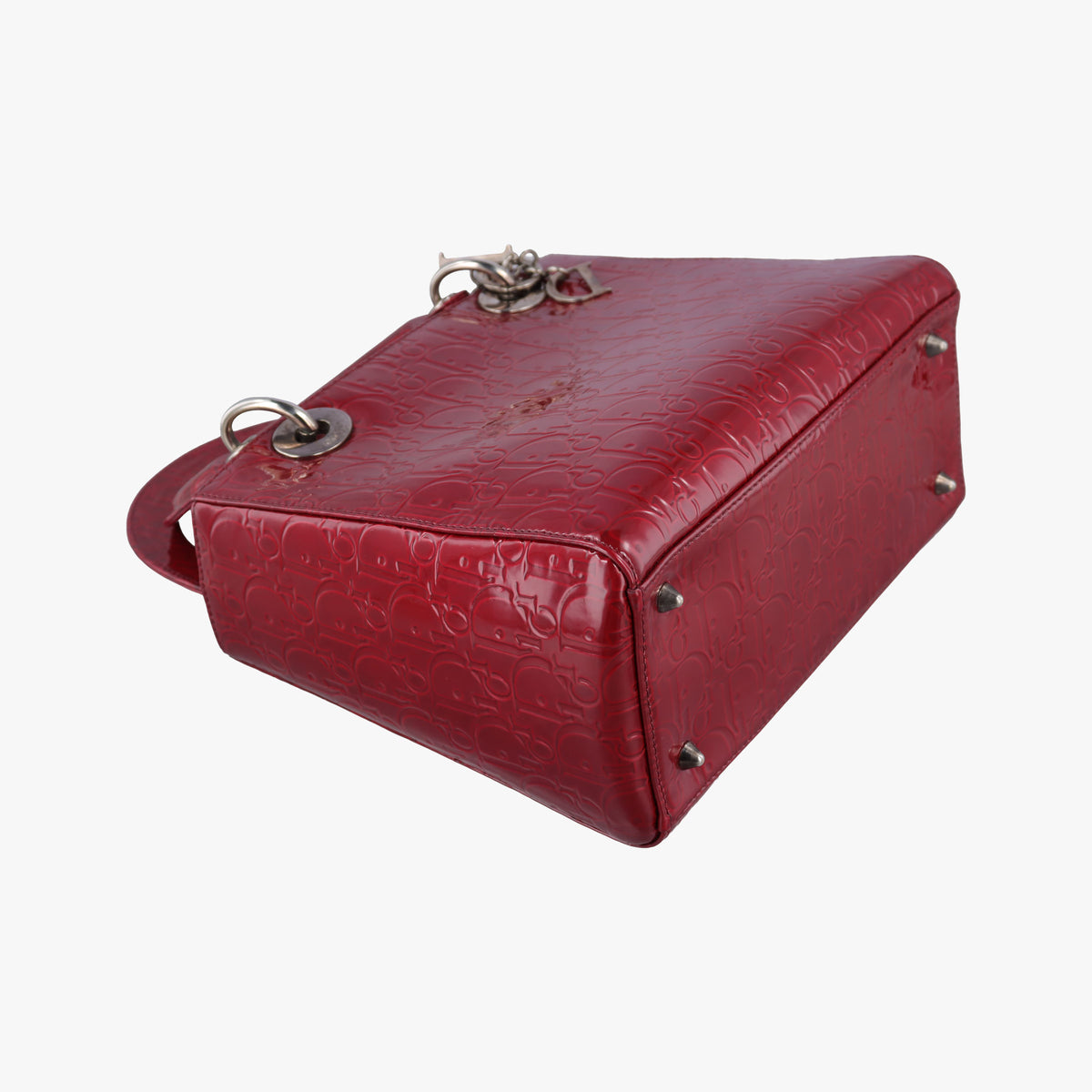 Lady Dior Red Patent MA 0091レディディオール レッド パテント MA 0091