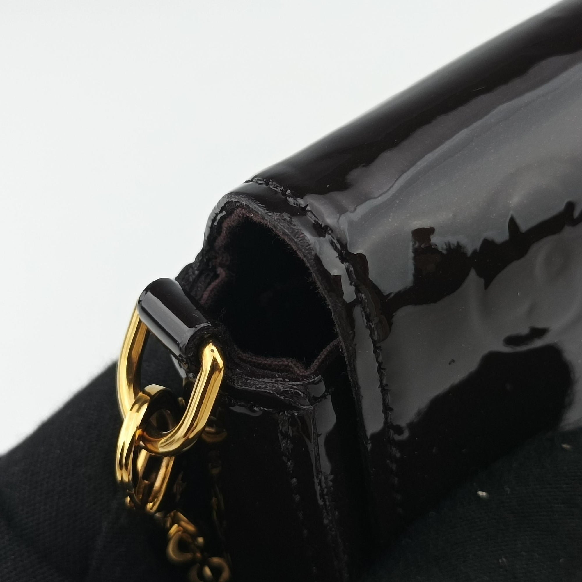 Pochette Félice Amarante Vernis M61267 ML4106ポシェットフェリシー アマラント ヴェルニ M61267 ML4106