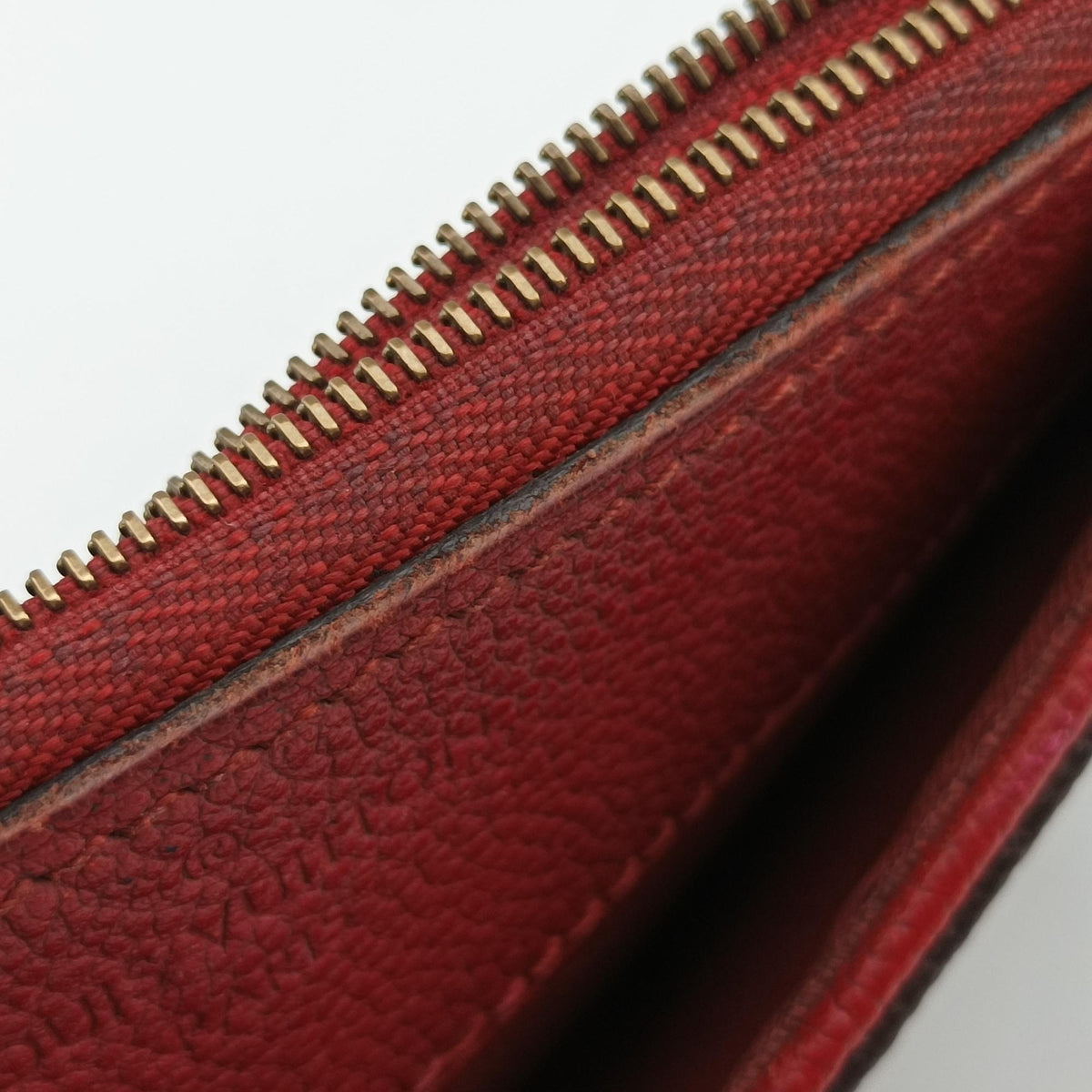 PALLAS Clutch brown×CERISE Monogram Canvas×calf leather M41638 Lot number unknownパラス クラッチ モノグラム/ブラウン×スリーズ モノグラムキャンバス×カーフレザー M41638 製番不明