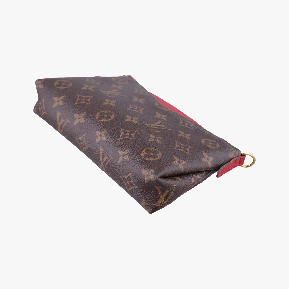 PALLAS Clutch brown×CERISE Monogram Canvas×calf leather M41638 Lot number unknownパラス クラッチ モノグラム/ブラウン×スリーズ モノグラムキャンバス×カーフレザー M41638 製番不明