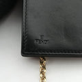 Embossed Logo Black lambskin 8M0219 2401-8M0219-YMY-088エンボス ロゴ ブラック ラムスキン 8M0219 2401-8M0219-YMY-088