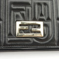 Embossed Logo Black lambskin 8M0219 2401-8M0219-YMY-088エンボス ロゴ ブラック ラムスキン 8M0219 2401-8M0219-YMY-088