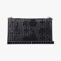Embossed Logo Black lambskin 8M0219 2401-8M0219-YMY-088エンボス ロゴ ブラック ラムスキン 8M0219 2401-8M0219-YMY-088