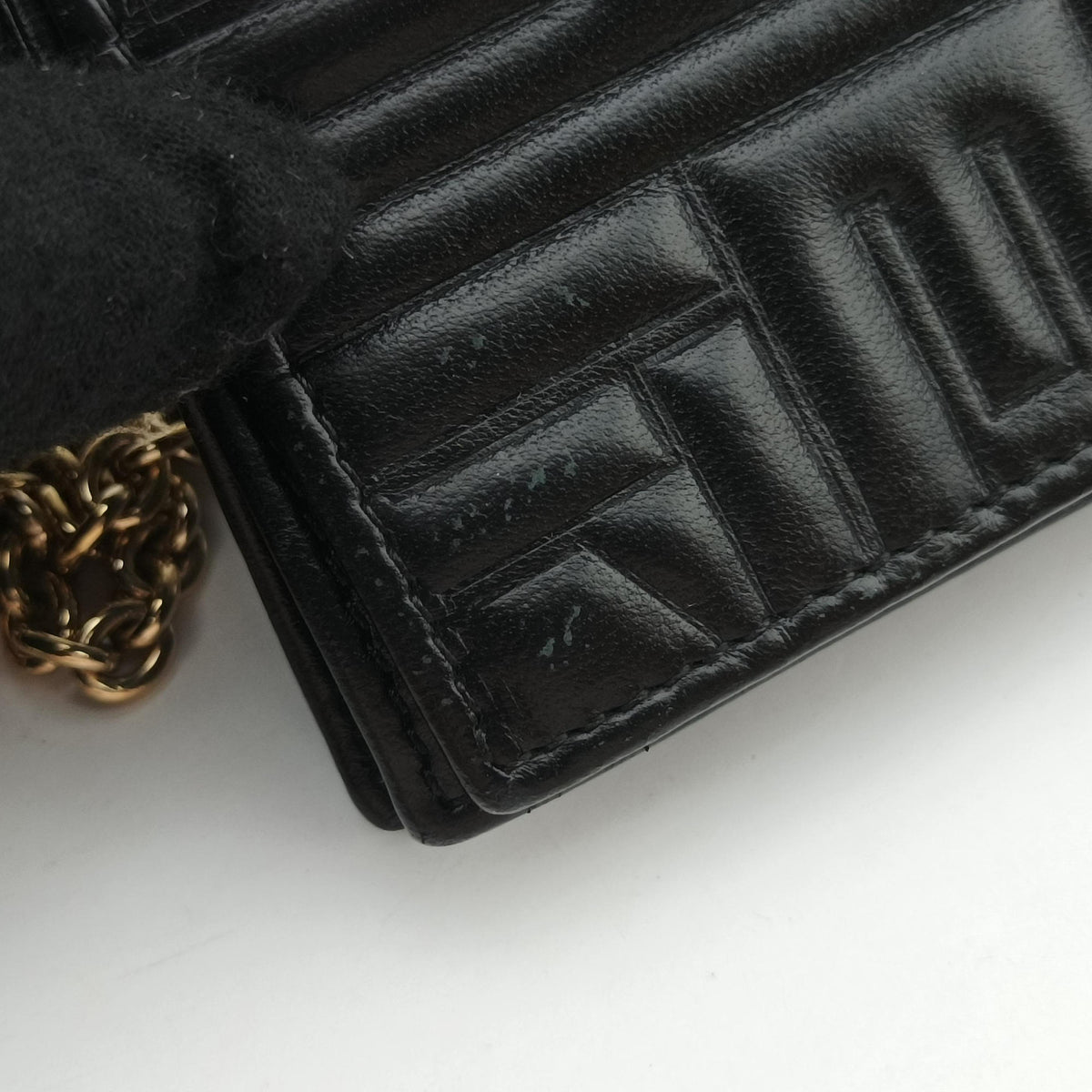 Embossed Logo Black lambskin 8M0219 2401-8M0219-YMY-088エンボス ロゴ ブラック ラムスキン 8M0219 2401-8M0219-YMY-088