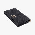 Embossed Logo Black lambskin 8M0219 2401-8M0219-YMY-088エンボス ロゴ ブラック ラムスキン 8M0219 2401-8M0219-YMY-088