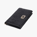 Embossed Logo Black lambskin 8M0219 2401-8M0219-YMY-088エンボス ロゴ ブラック ラムスキン 8M0219 2401-8M0219-YMY-088
