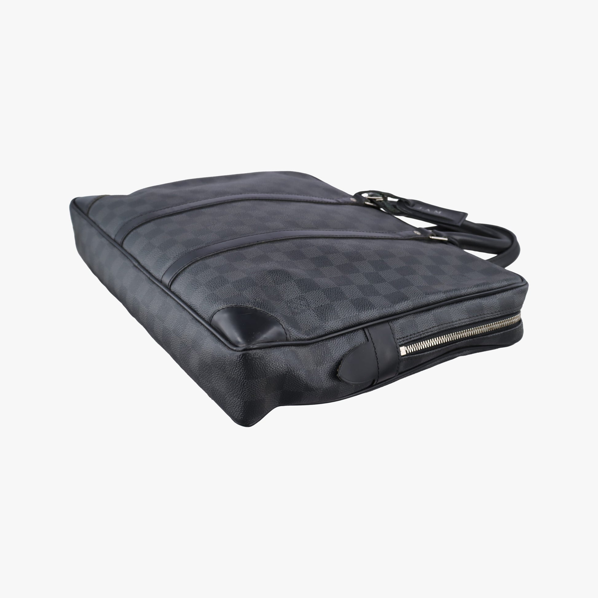 Porte Documents Voyage Noir Damier Graphite N41125 BA2152ポルト ドキュマン ヴォワヤージュ ノワール ダミエグラフィット N41125 BA2152
