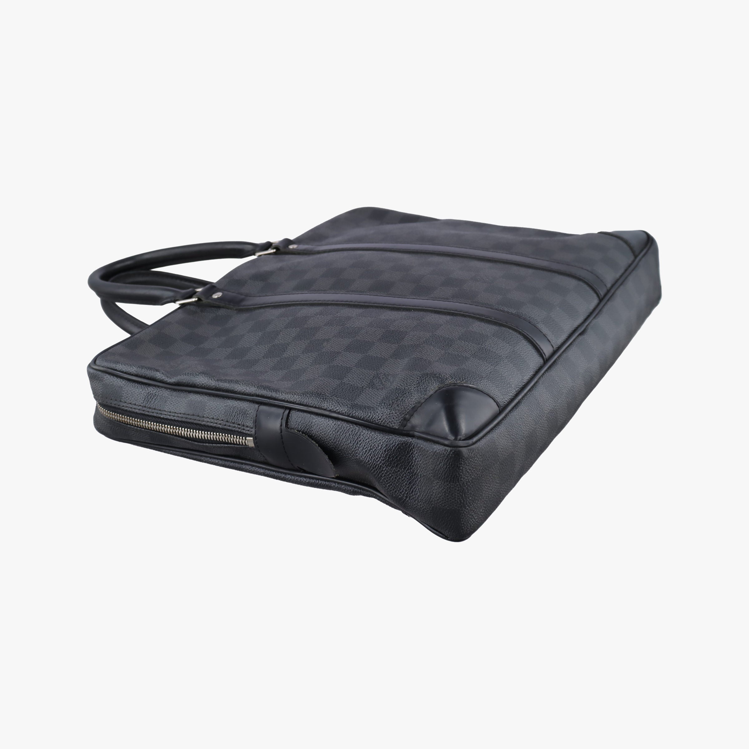 Porte Documents Voyage Noir Damier Graphite N41125 BA2152ポルト ドキュマン ヴォワヤージュ ノワール ダミエグラフィット N41125 BA2152