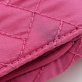 Chain Quilting Flap Rose nylon 197/Bチェーン キルティング フラップ ローズ レッド ナイロン 197/B