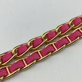 Chain Quilting Flap Rose nylon 197/Bチェーン キルティング フラップ ローズ レッド ナイロン 197/B