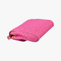 Chain Quilting Flap Rose nylon 197/Bチェーン キルティング フラップ ローズ レッド ナイロン 197/B