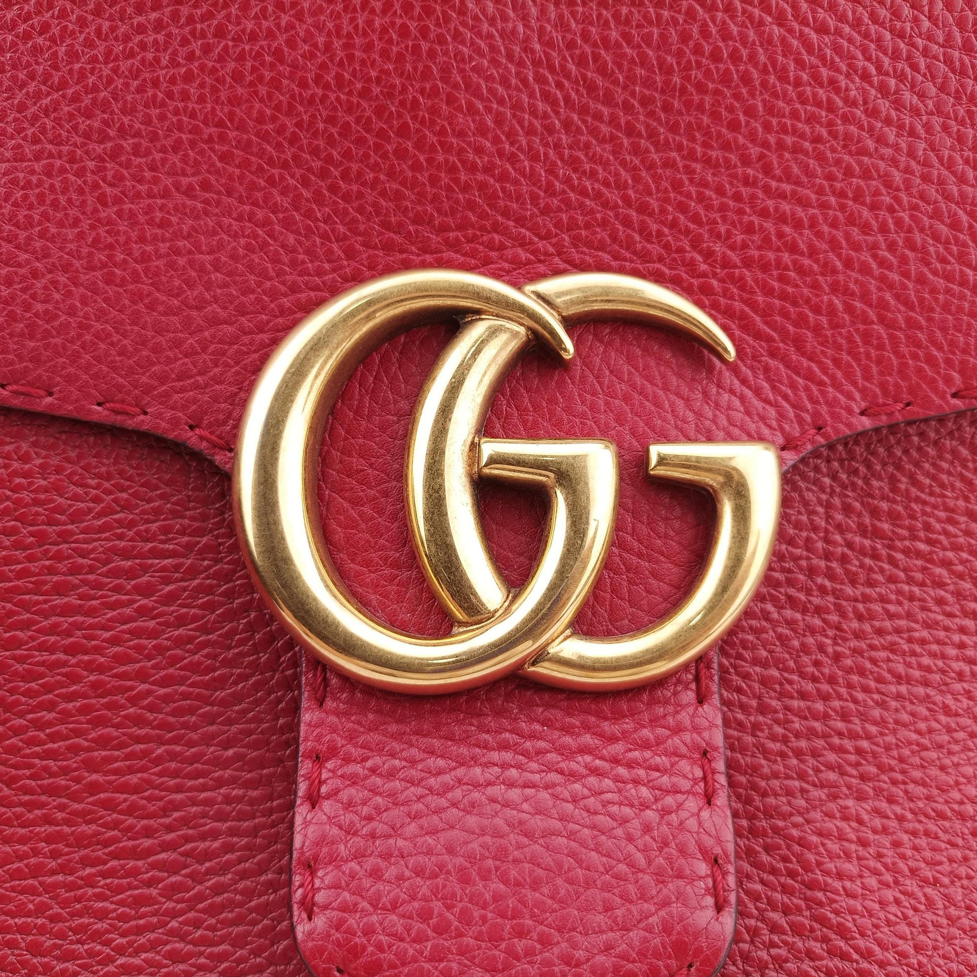 GG Marmont Red Leather 421890 G022092292GGマーモント レッド レザー 421890 G022092292