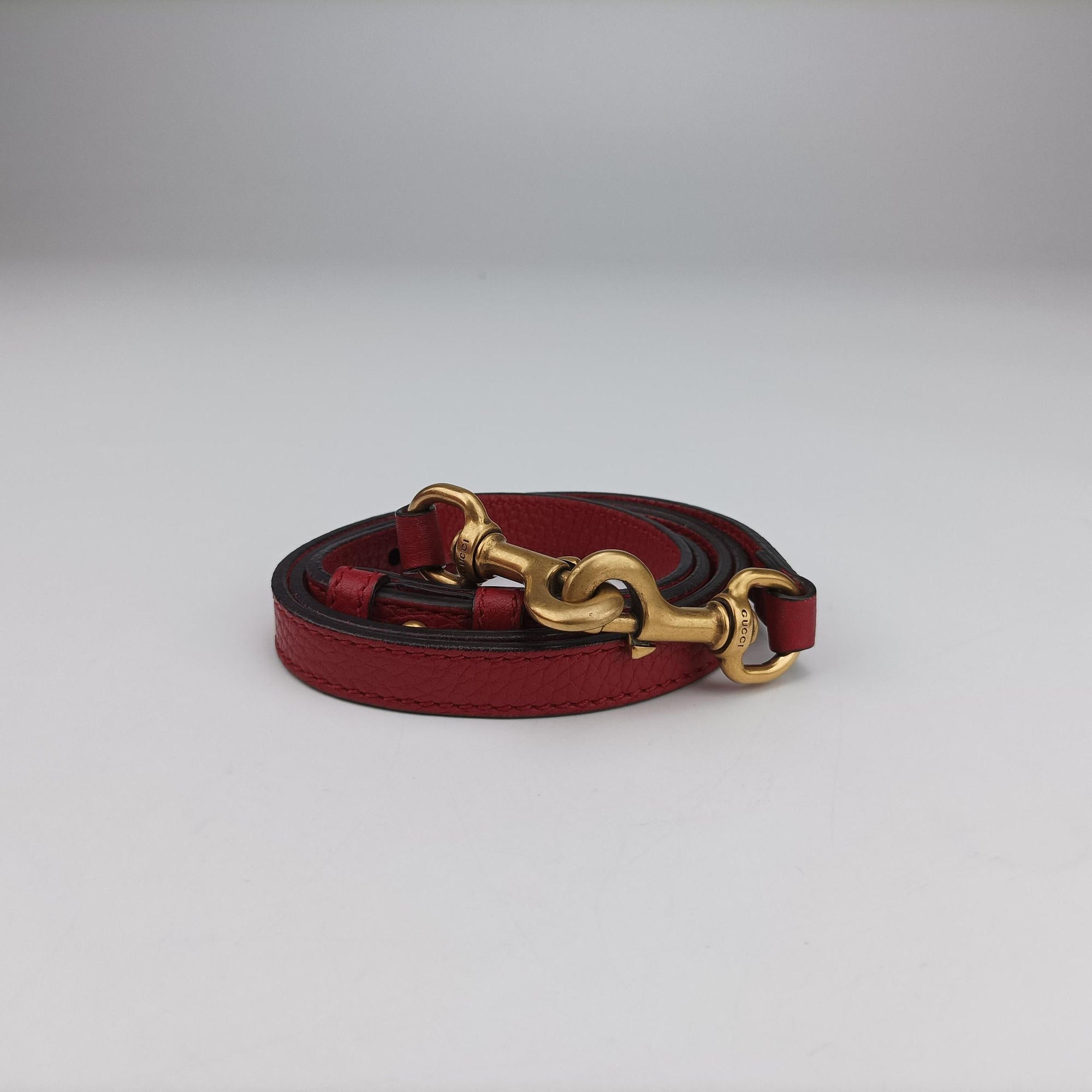 GG Marmont Red Leather 421890 G022092292GGマーモント レッド レザー 421890 G022092292