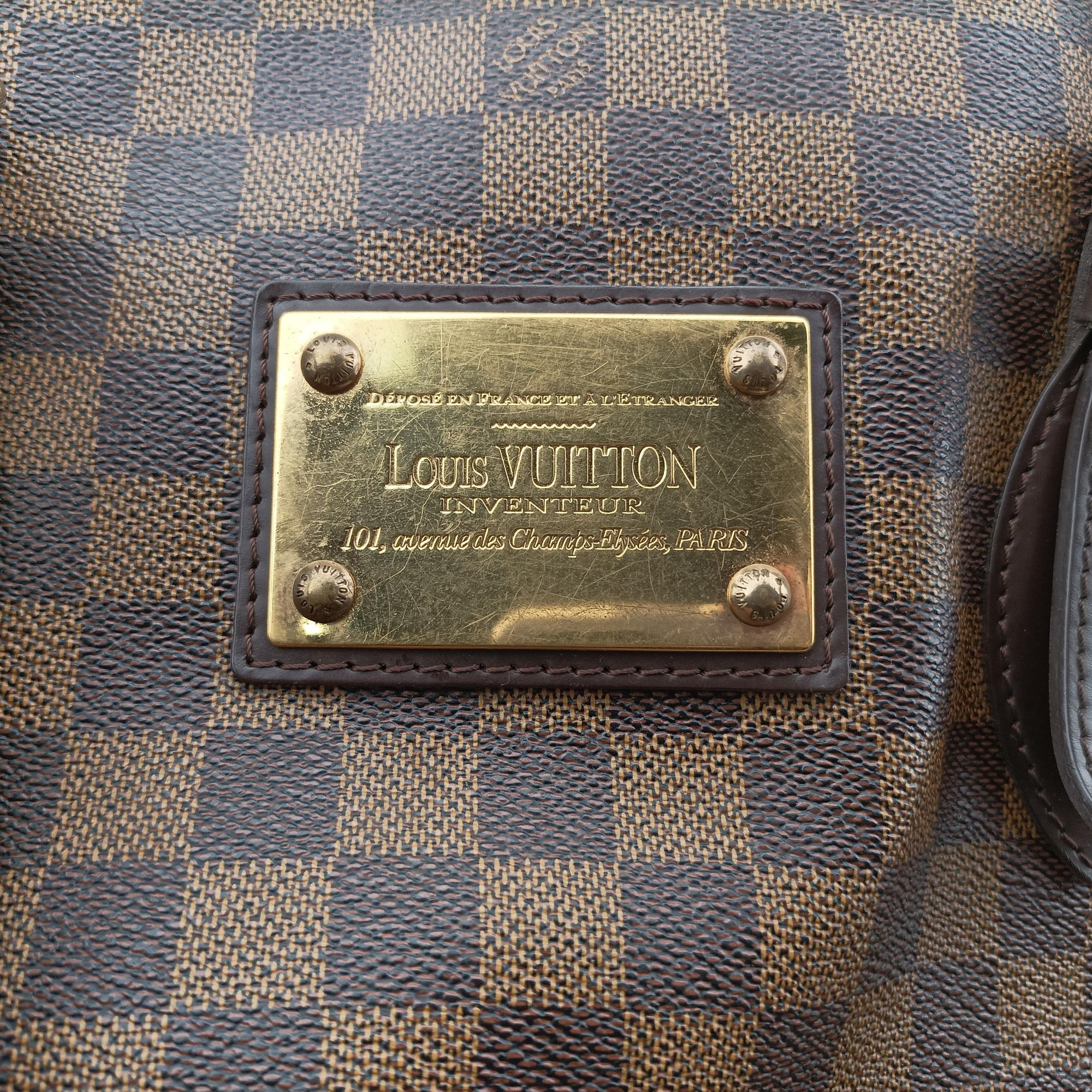 HAMPSTEAD GM EBENE Damier Canvas N51203 SP2008ハムプステッドGM エベヌ ダミエキャンバス N51203 SP2008