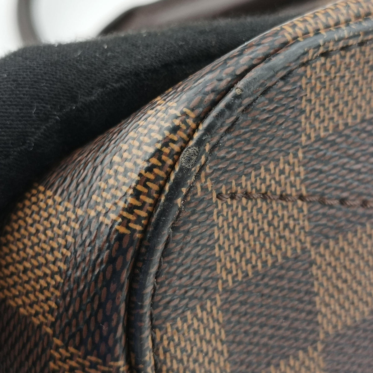 Secondhand Louis Vuitton Sienna PM EBENE Damier Canvas N41545 shoulderbag | stylenewstar