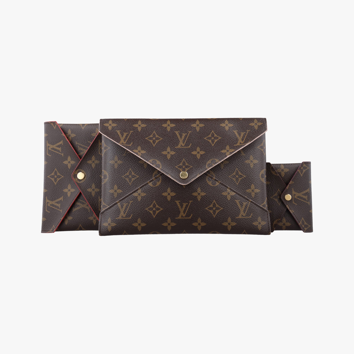 Pochette Kirigami Brown Monogram Canvas M62034 SP3147ポシェットキリガミ モノグラム/ブラウン モノグラム キャンバス M62034 SP3147
