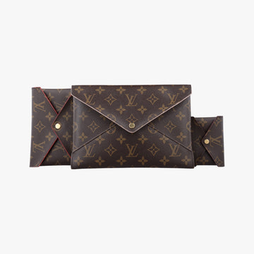 Pochette Kirigami Brown Monogram Canvas M62034 SP3147ポシェットキリガミ モノグラム/ブラウン モノグラム キャンバス M62034 SP3147