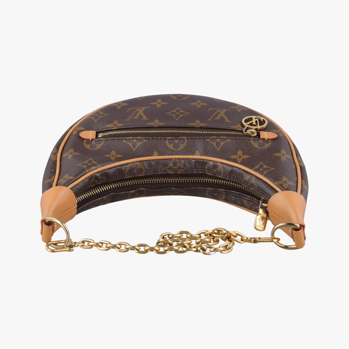 LOOP Brown×Beige Monogram Canvas M81098 IC Chipループ モノグラム/ブラウン×ベージュ モノグラムキャンバス M81098 ICチップ