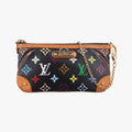 Pochette Mira MM Noir Monogram Multicolor M60097 AA6018ポシェット ミラ MM ノワール モノグラム マルチカラー M60097 AA6018