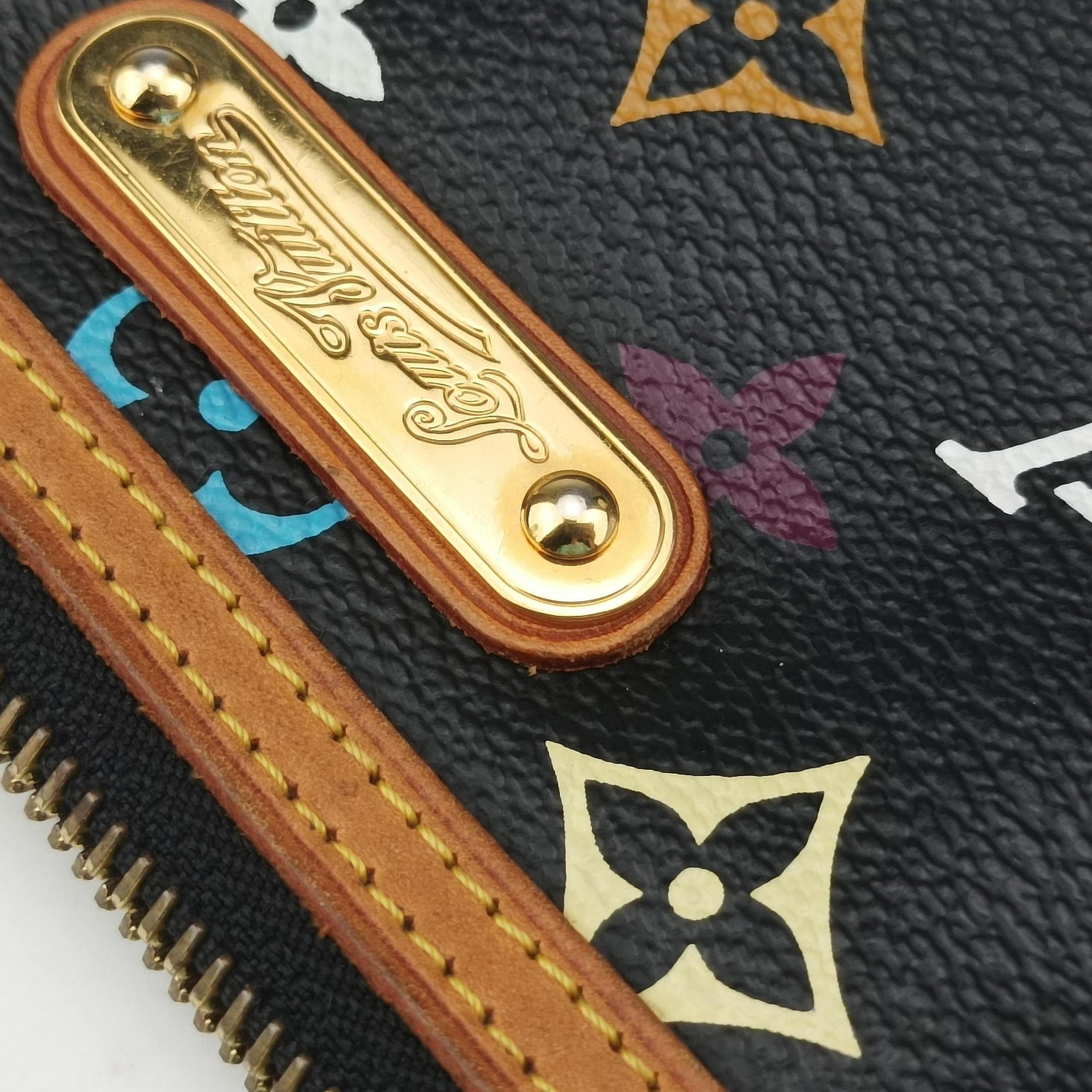 Pochette Mira MM Noir Monogram Multicolor M60097 AA6018ポシェット ミラ MM ノワール モノグラム マルチカラー M60097 AA6018