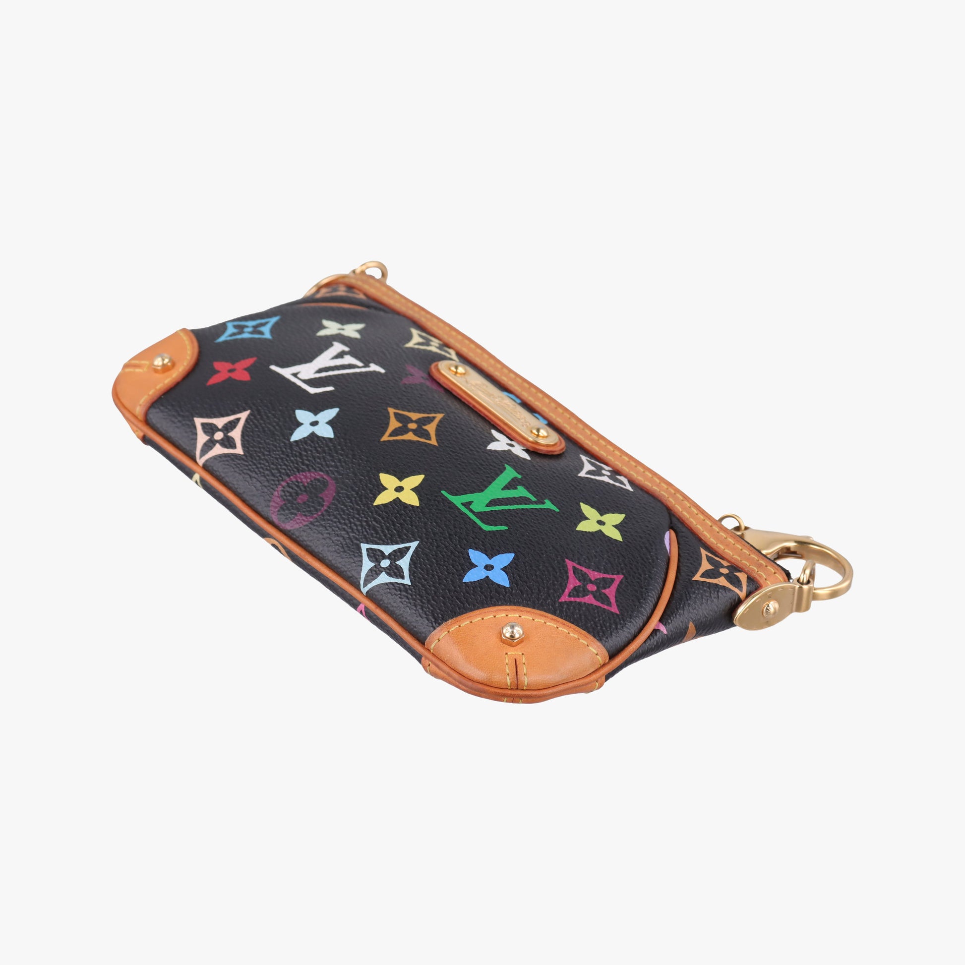 Pochette Mira MM Noir Monogram Multicolor M60097 AA6018ポシェット ミラ MM ノワール モノグラム マルチカラー M60097 AA6018