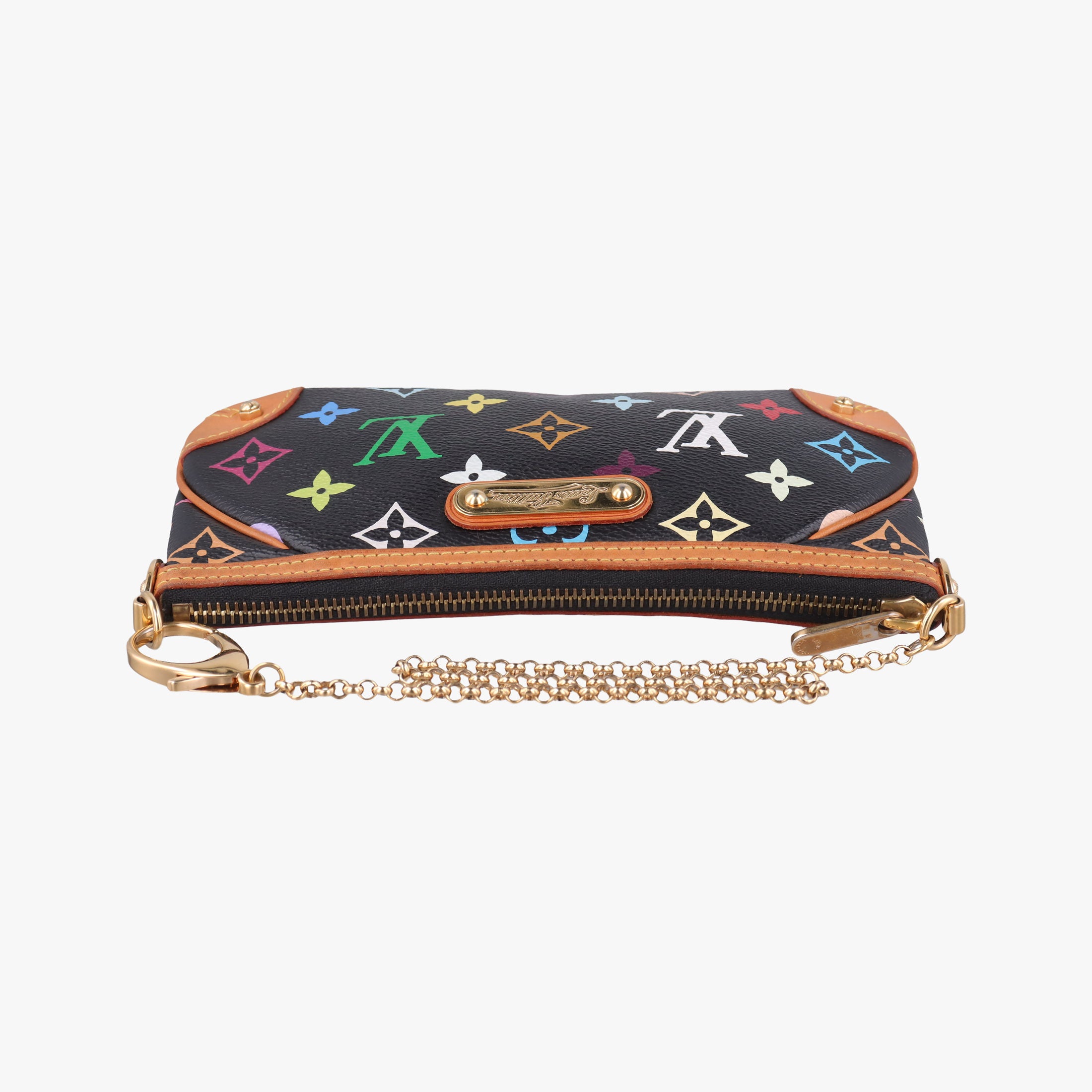 Pochette Mira MM Noir Monogram Multicolor M60097 AA6018ポシェット ミラ MM ノワール モノグラム マルチカラー M60097 AA6018