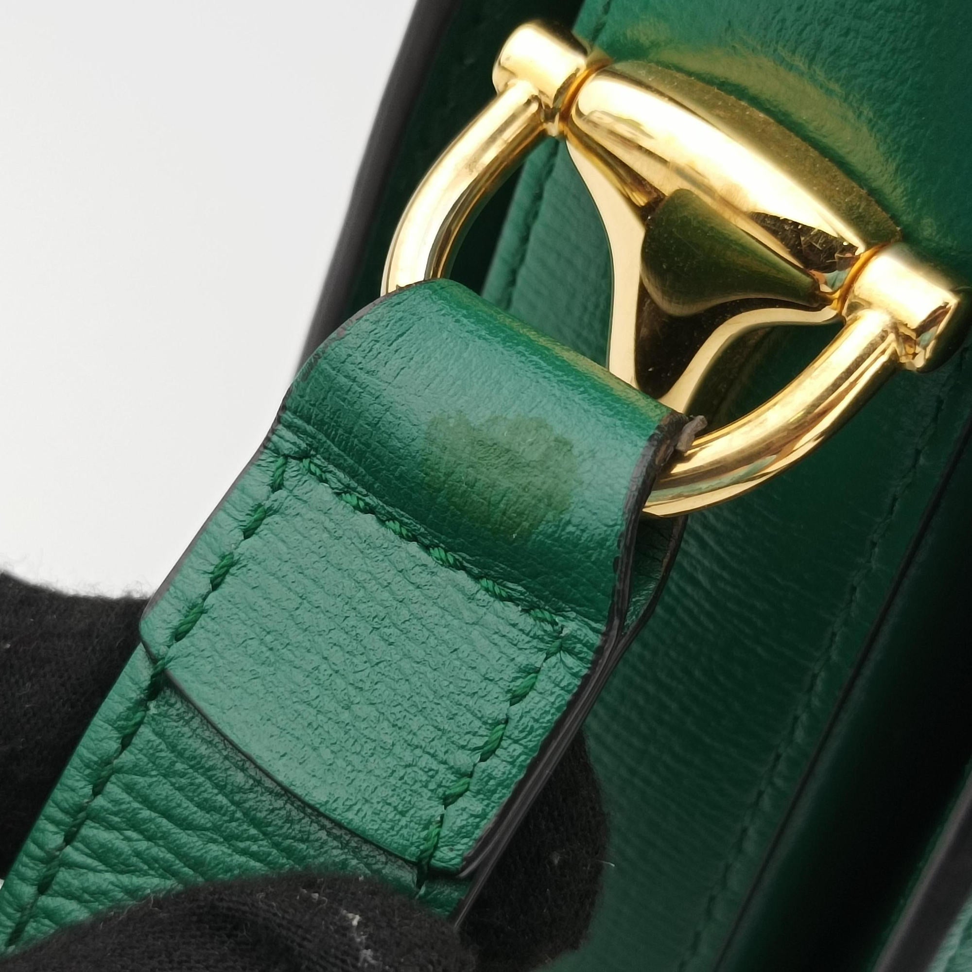 The Hacker Project Horsebit 1955 Green Leather 602204 I034952756ホースビット 1955 グリーン レザー 602204 I034952756