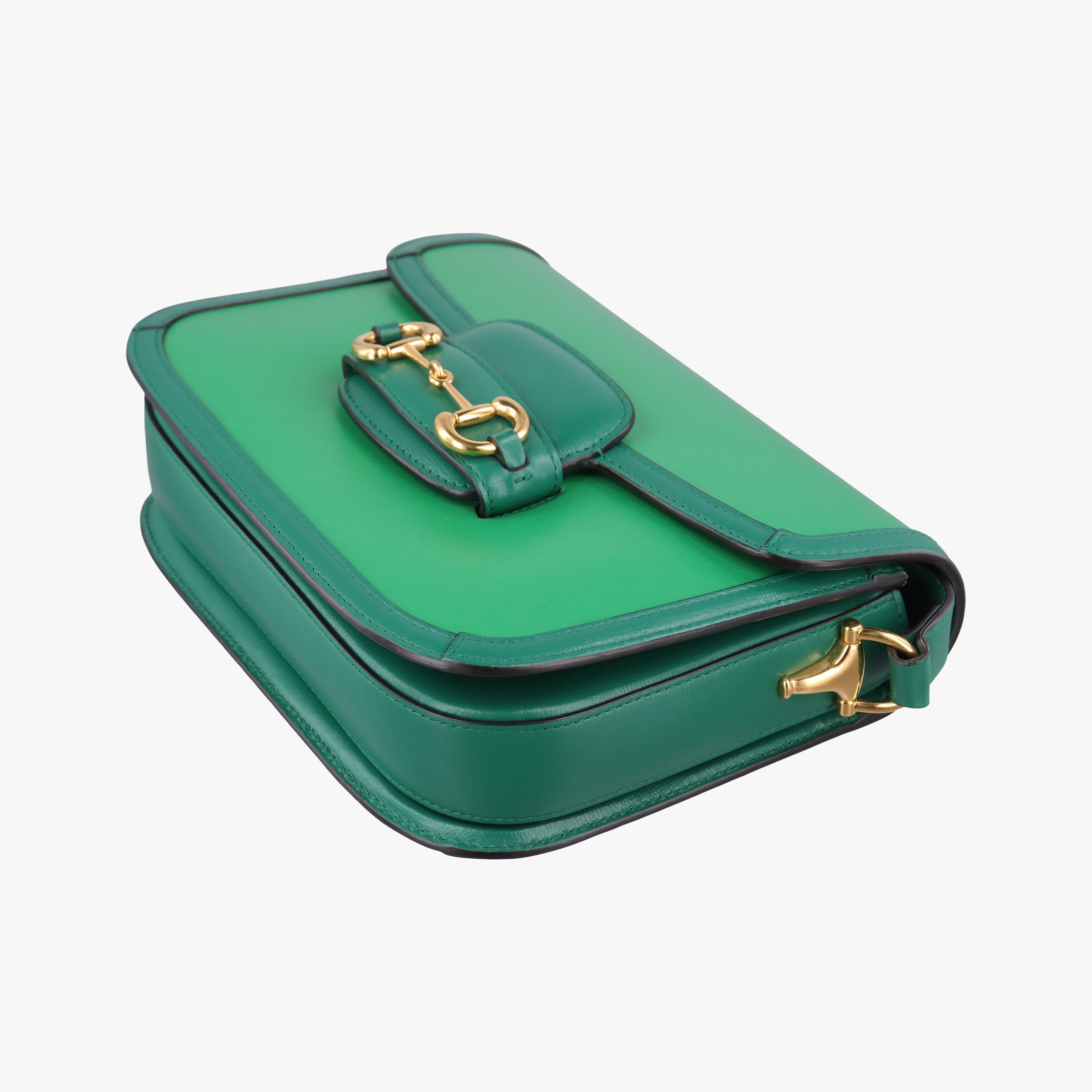 The Hacker Project Horsebit 1955 Green Leather 602204 I034952756ホースビット 1955 グリーン レザー 602204 I034952756