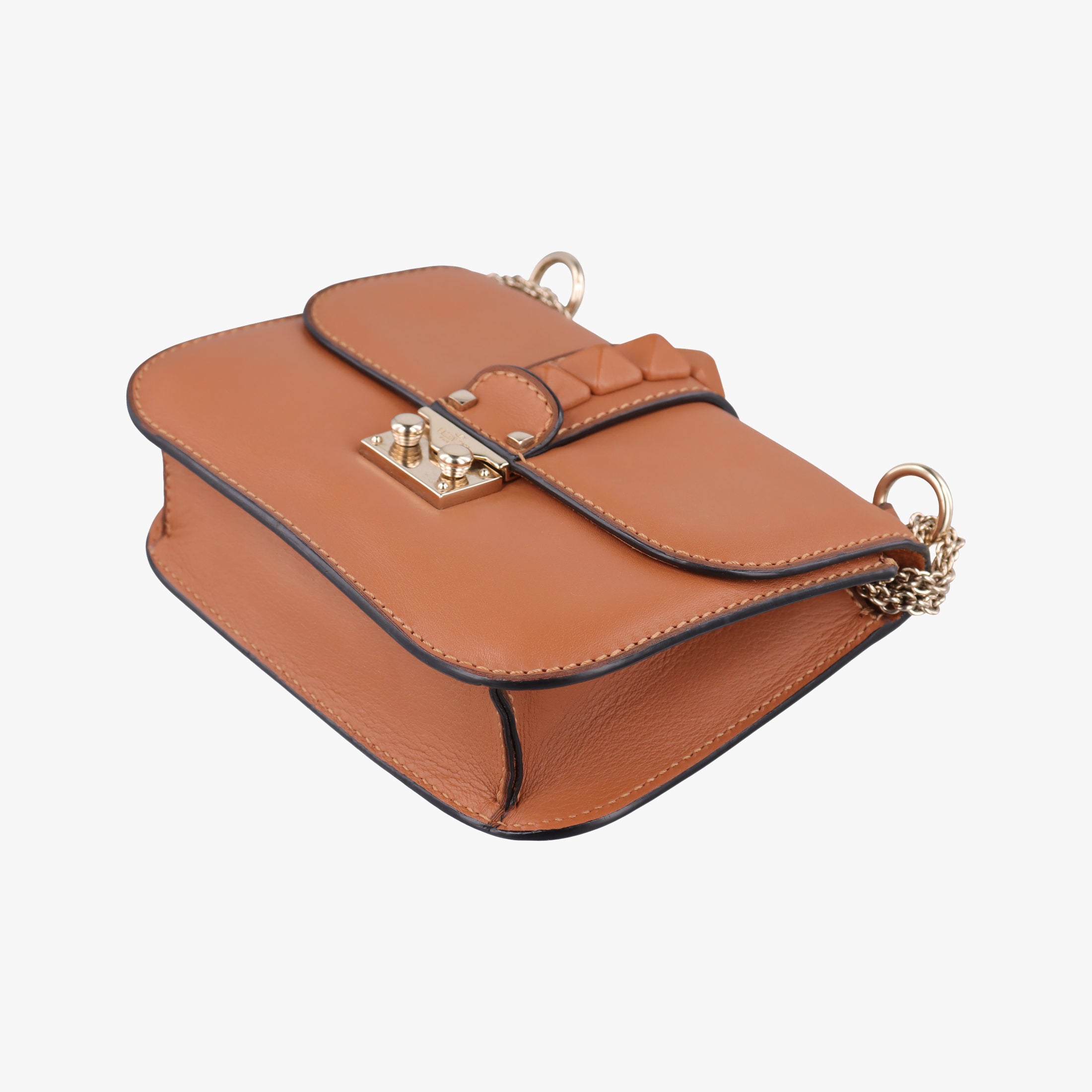 Rockstud Glam Lock Orange Leather BS-G312VLX3ロックスタッズ グラムロック スモール オレンジ レザー BS-G312VLX3